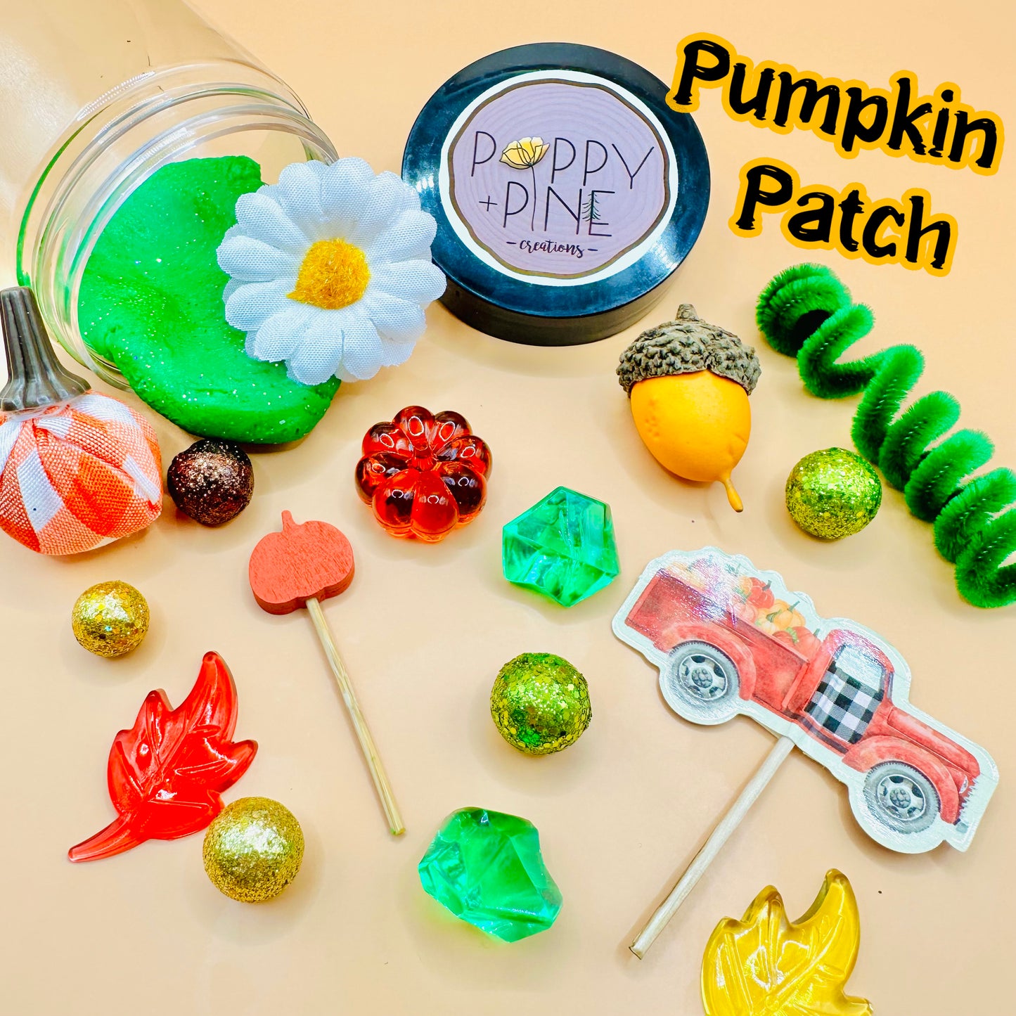 Halloween Playdough Jars Activity Toys Poppy and Pine Creations