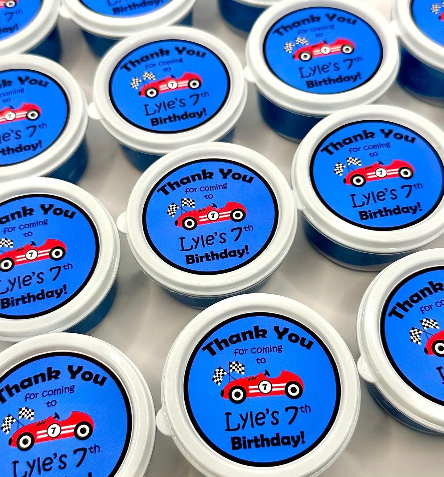 Personalized Playdough Jar Labels Activity Toys Poppy and Pine Creations