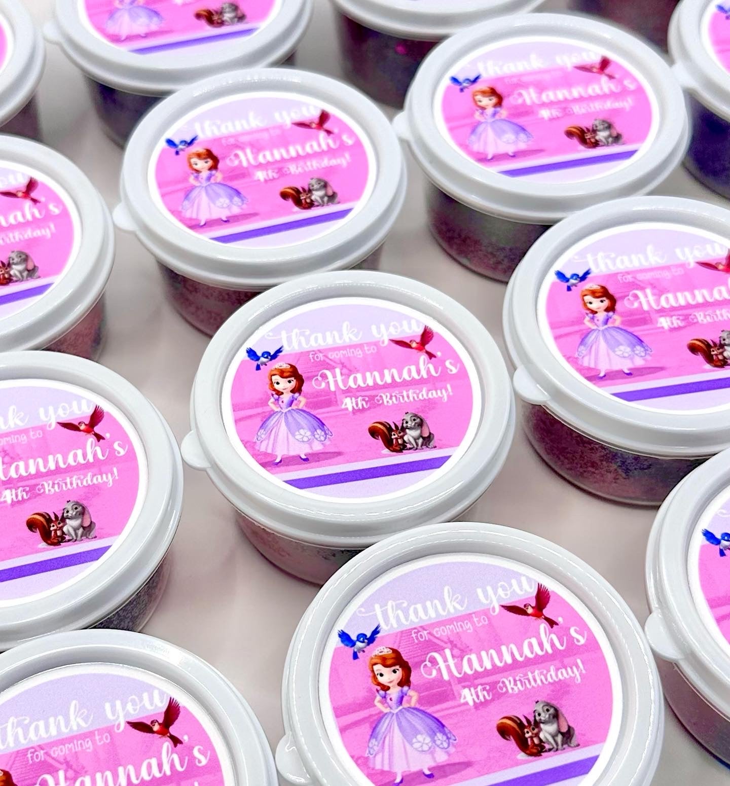 Personalized Playdough Jar Labels Activity Toys Poppy and Pine Creations