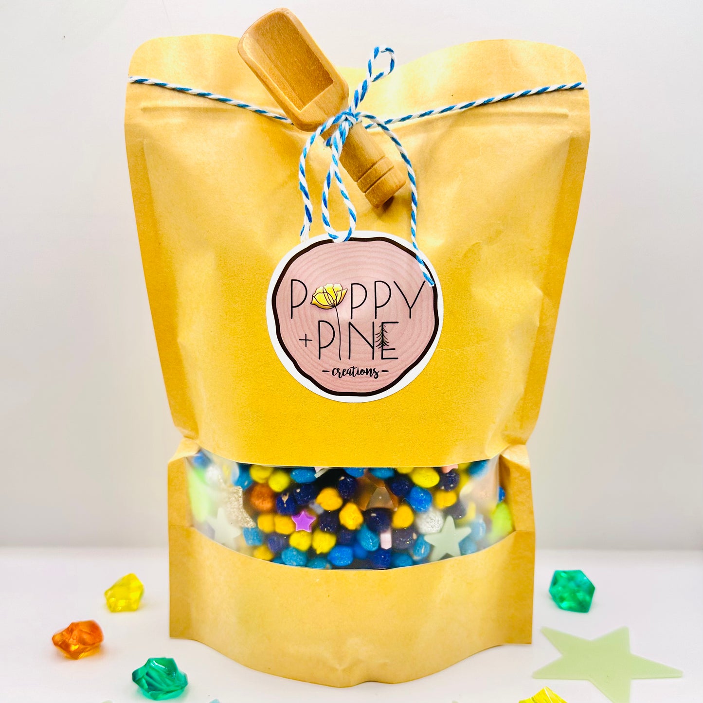 Discovery Pack--A Bin in a Bag! 15 Themes to Choose From Activity Toys Poppy and Pine Creations