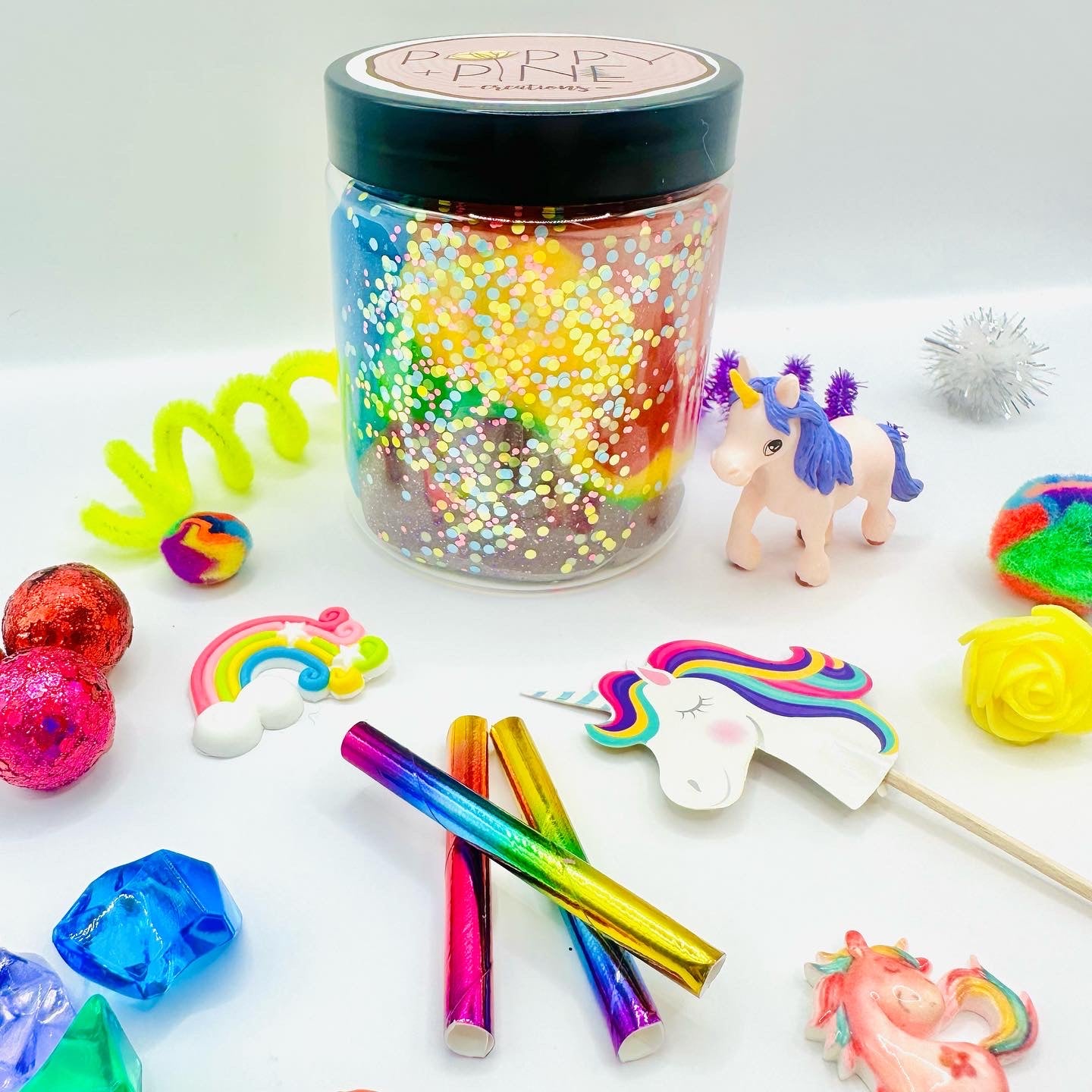 Playdough Jar Kits Activity Toys Poppy and Pine Creations