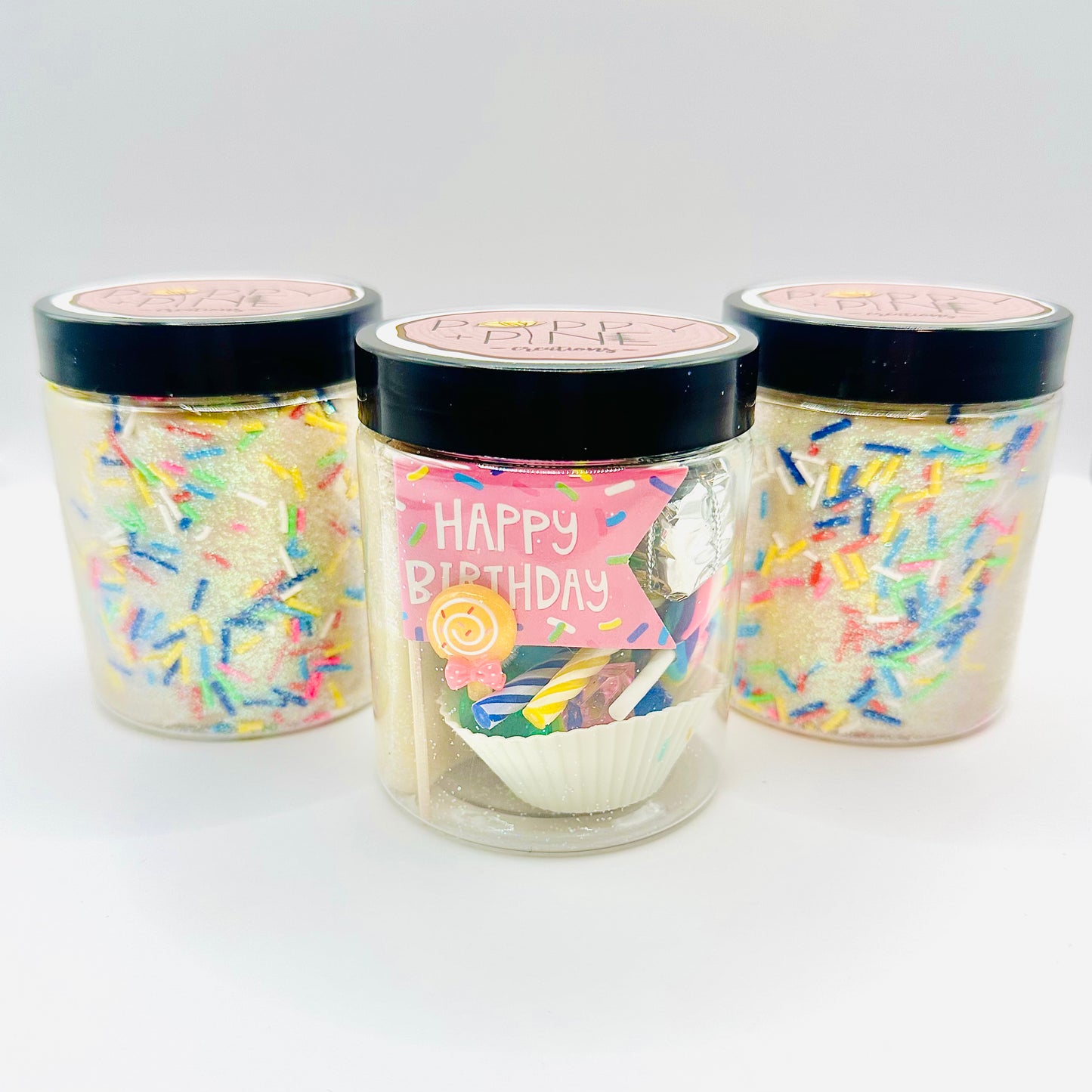 Birthday Playdough Jar Kit Activity Toys Poppy and Pine Creations