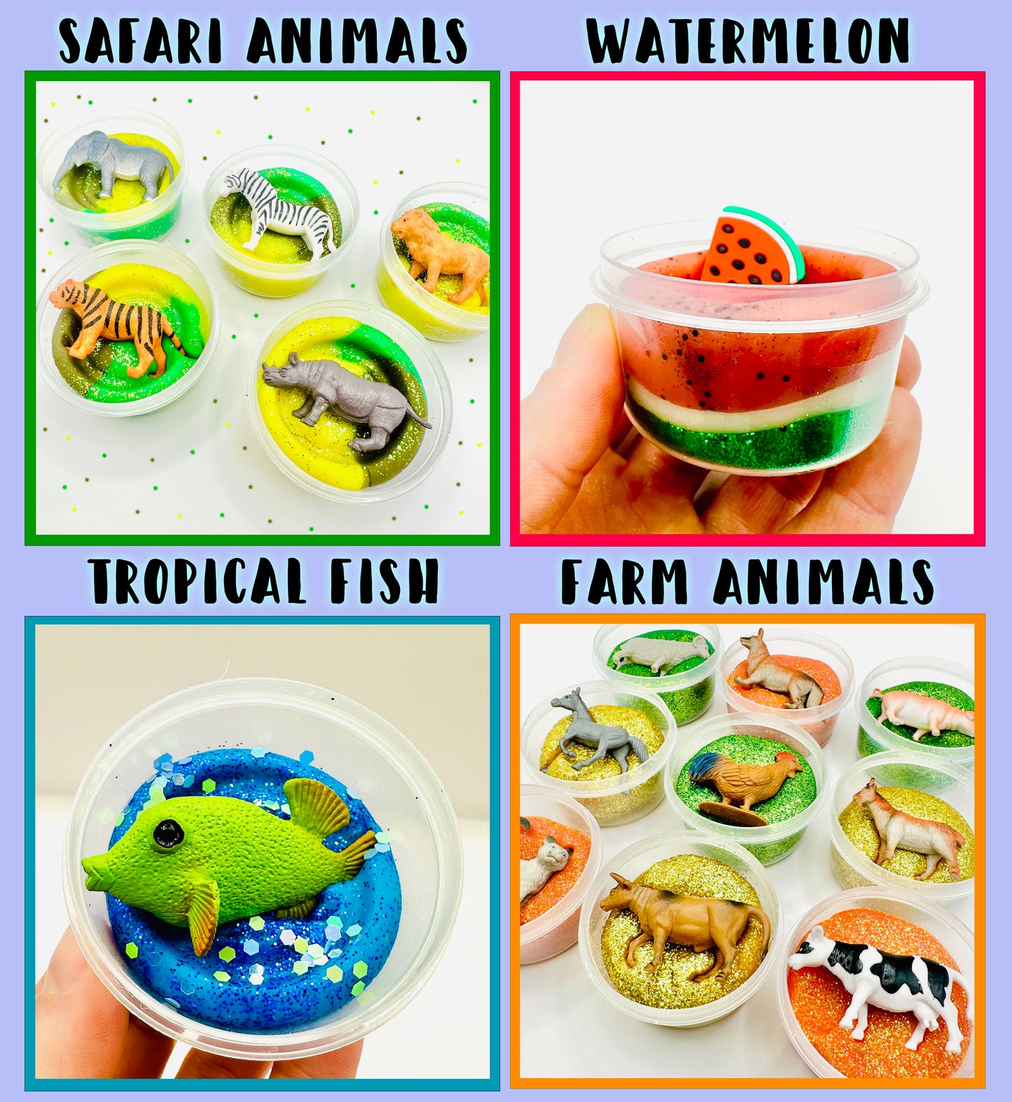 Playdough Jar Minis Activity Toys Poppy and Pine Creations