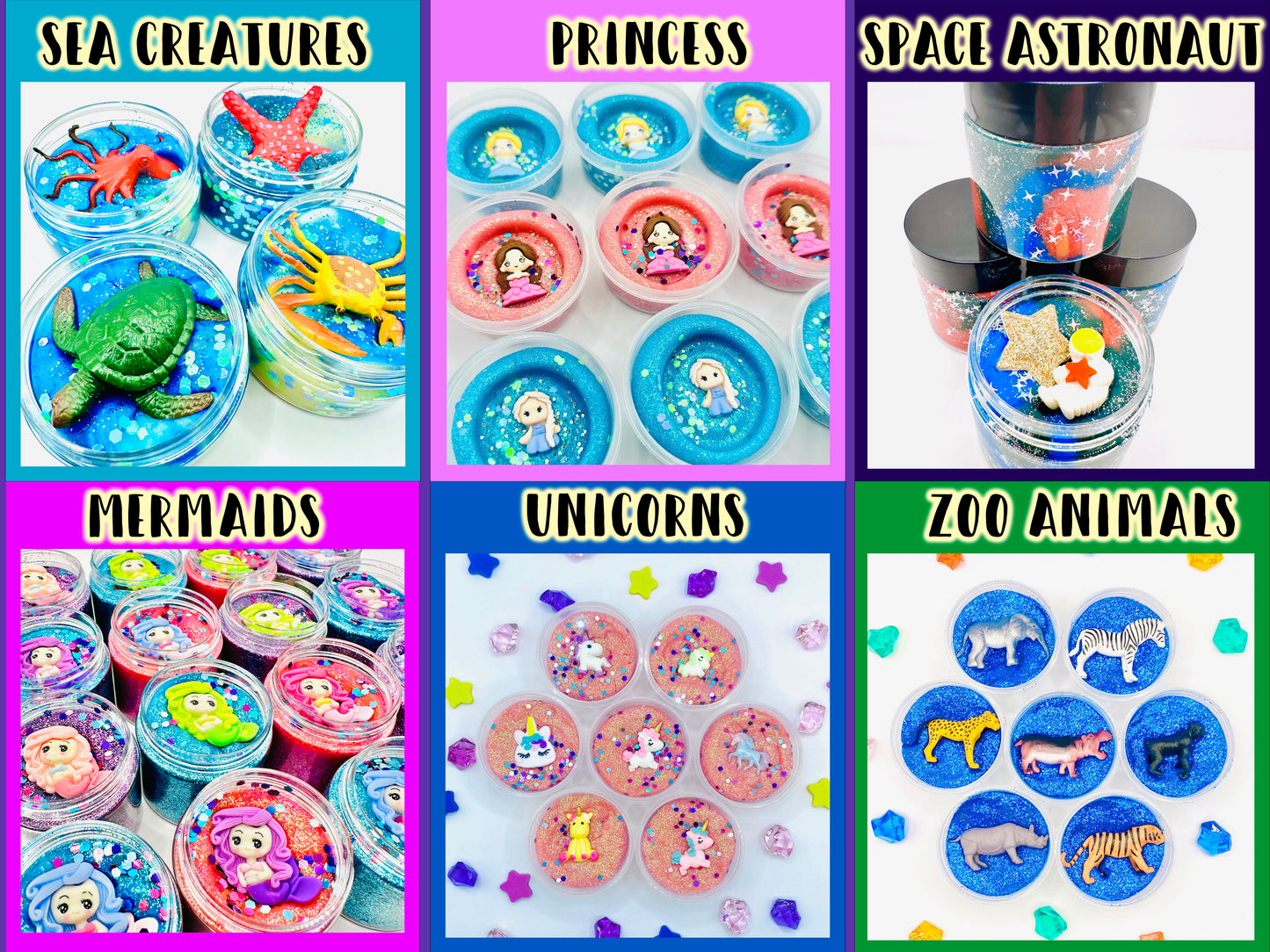 Playdough Jar Minis Activity Toys Poppy and Pine Creations