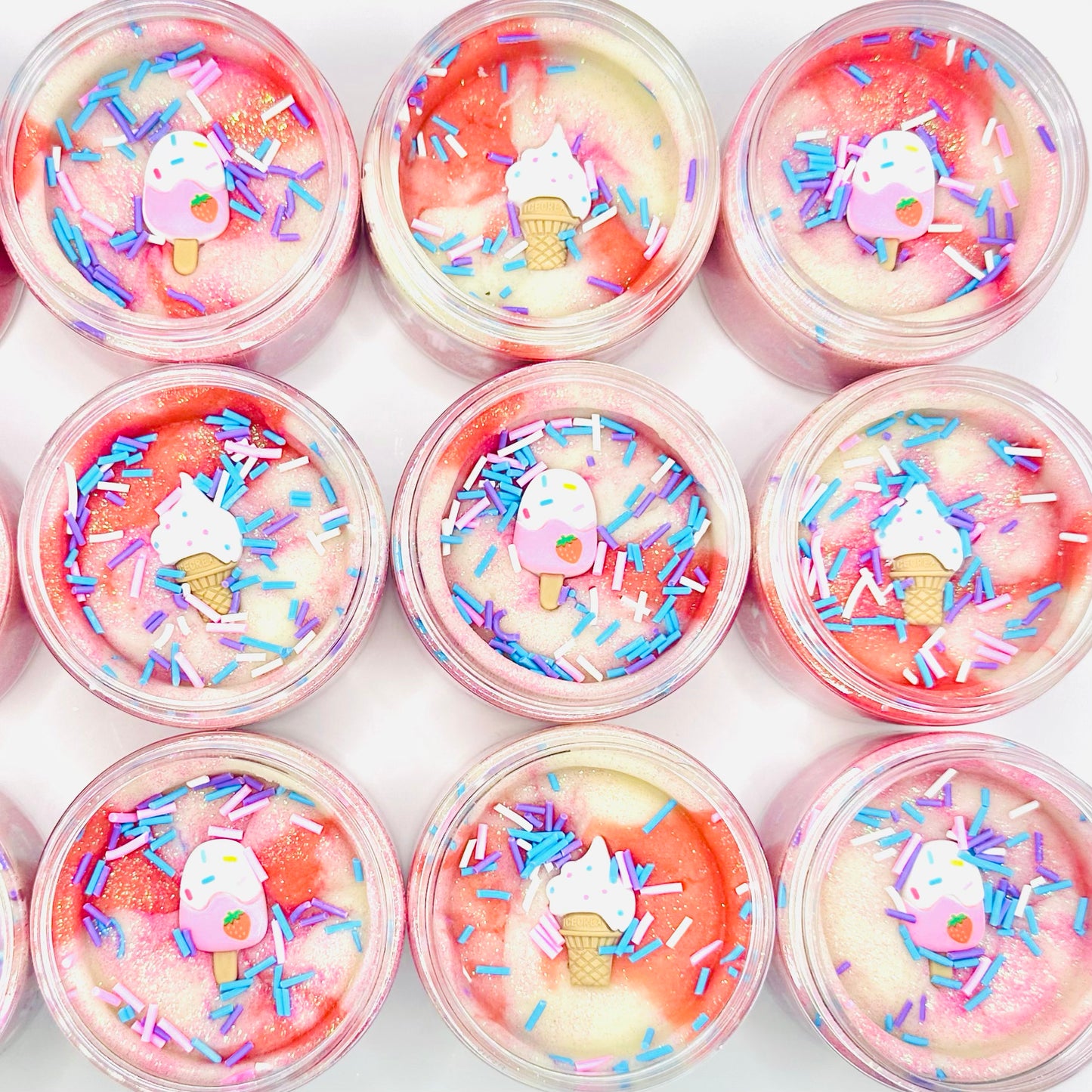 Ice Cream Playdough Jars Activity Toys Poppy and Pine Creations