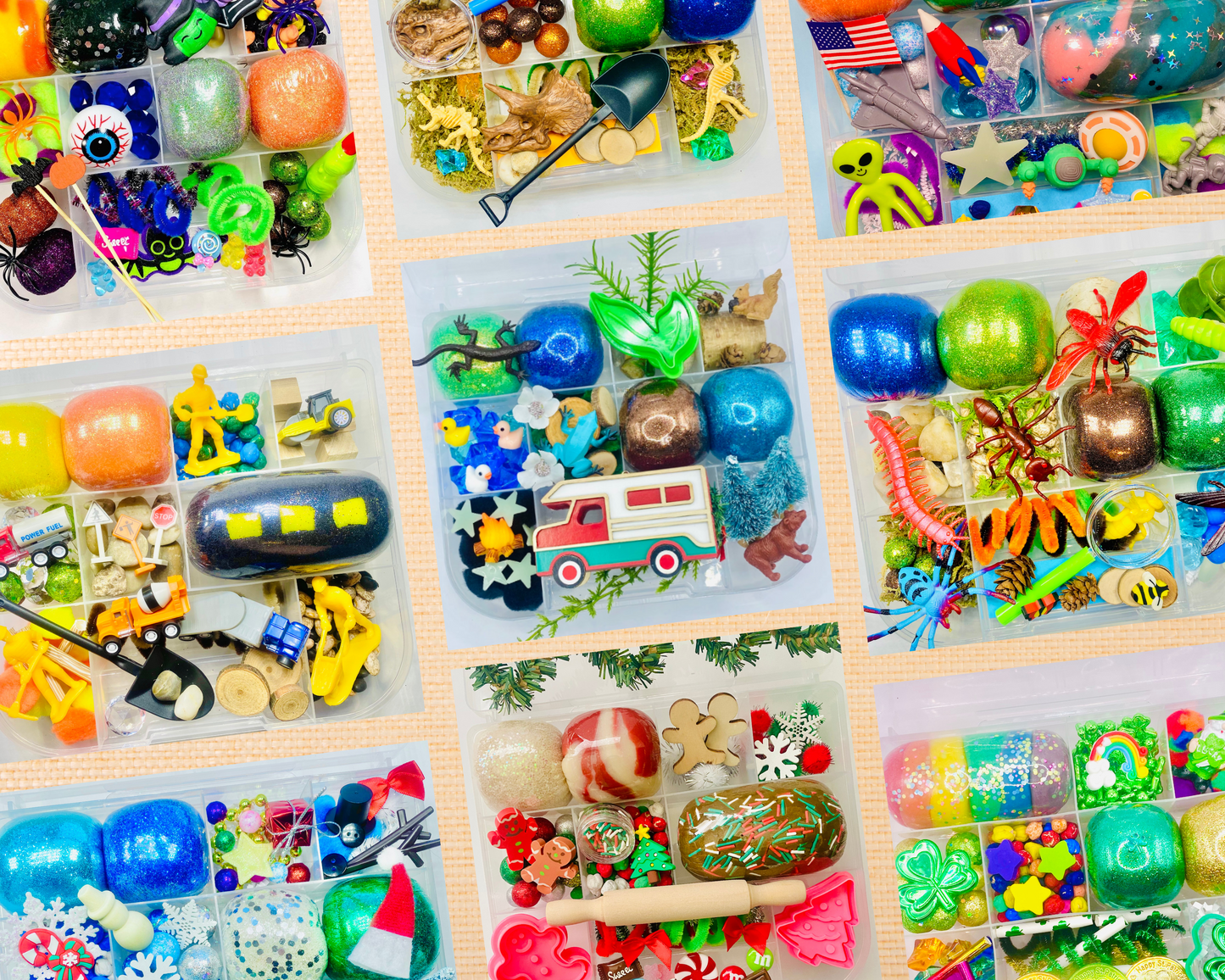 Boy's Monthly Full-Size Kit Subscription Activity Toys Poppy and Pine Creations