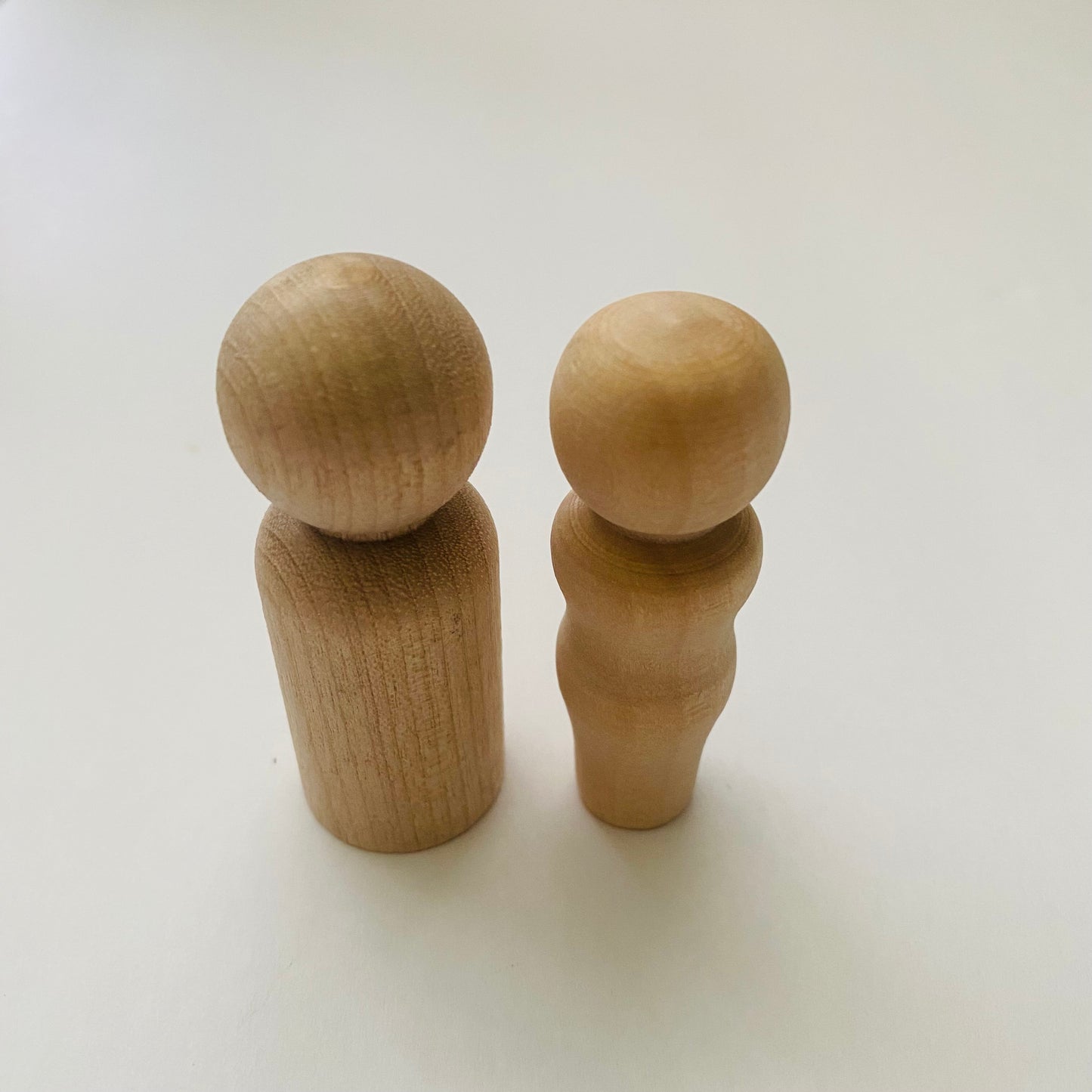 Wooden Peg FIgures Activity Toys Poppy and Pine Creations   