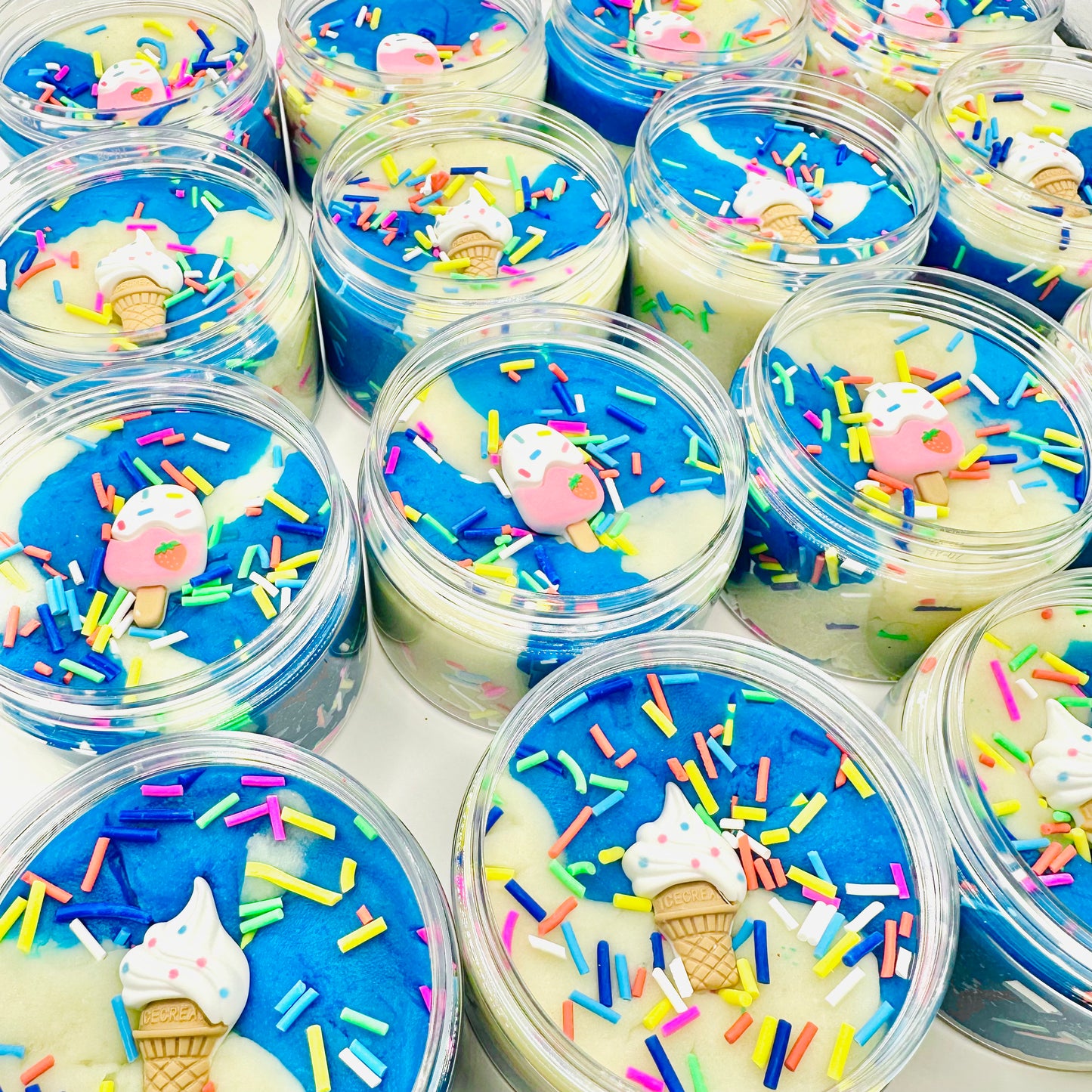 Ice Cream Playdough Jars Activity Toys Poppy and Pine Creations
