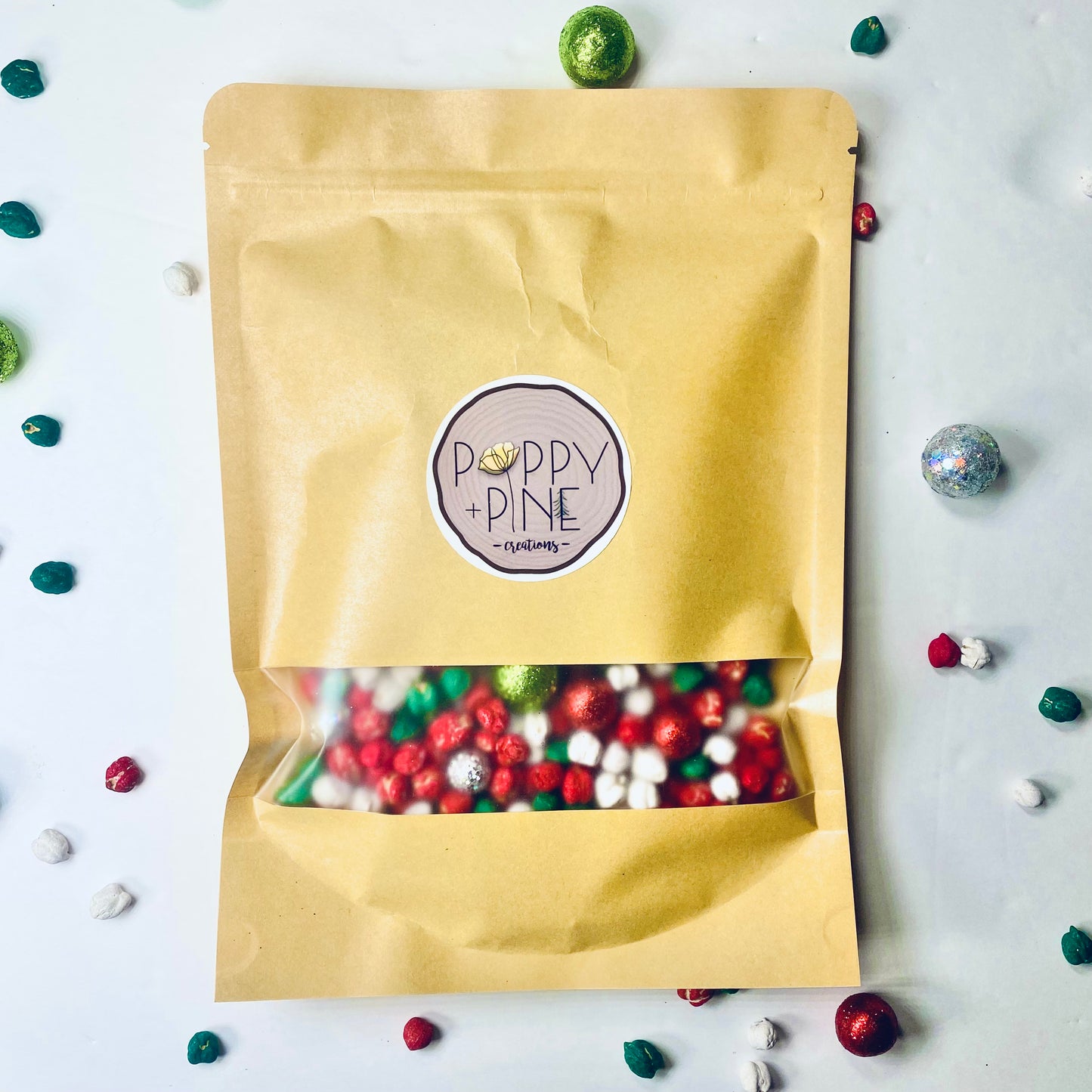 Christmas Spirit Sensory Bin Filler Activity Toys Poppy and Pine Creations