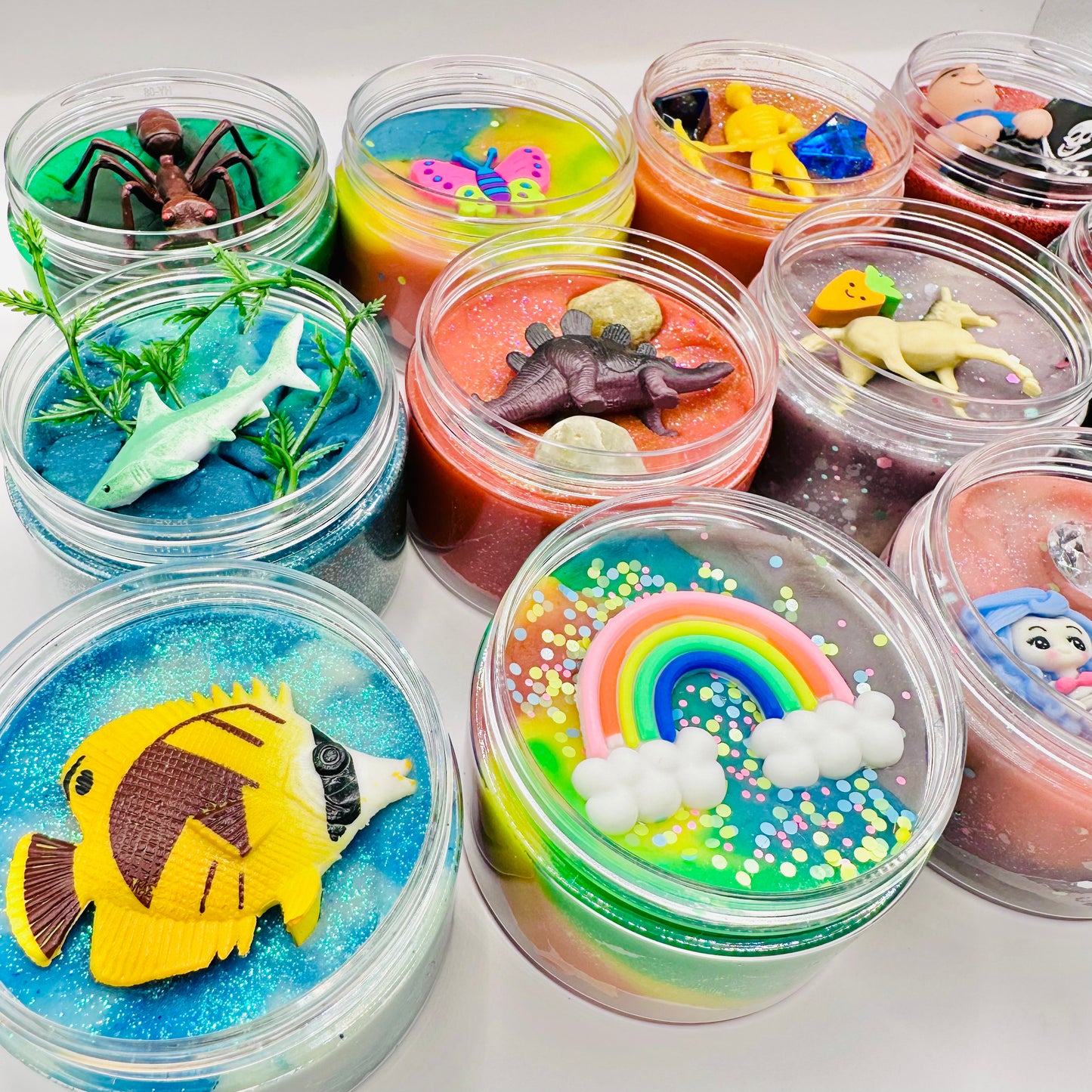 Playdough Jars Activity Toys Poppy and Pine Creations