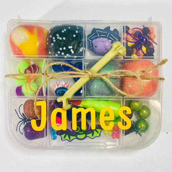 Halloween Playdough Sensory Kit Sensory Kit Poppy and Pine Creations Yes please!  