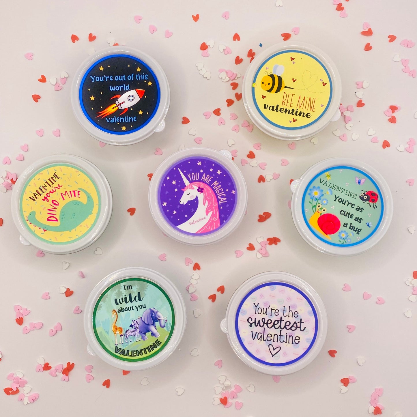 Valentines Playdough Activity Toys Poppy and Pine Creations