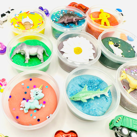 Load image into Gallery viewer, Playdough Jar Minis Activity Toys Poppy and Pine Creations   

